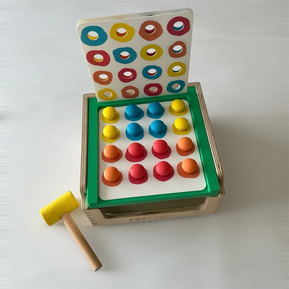 Lovevery Match and Tap Hammer Box Months 31, 32, 33+ Learning Development